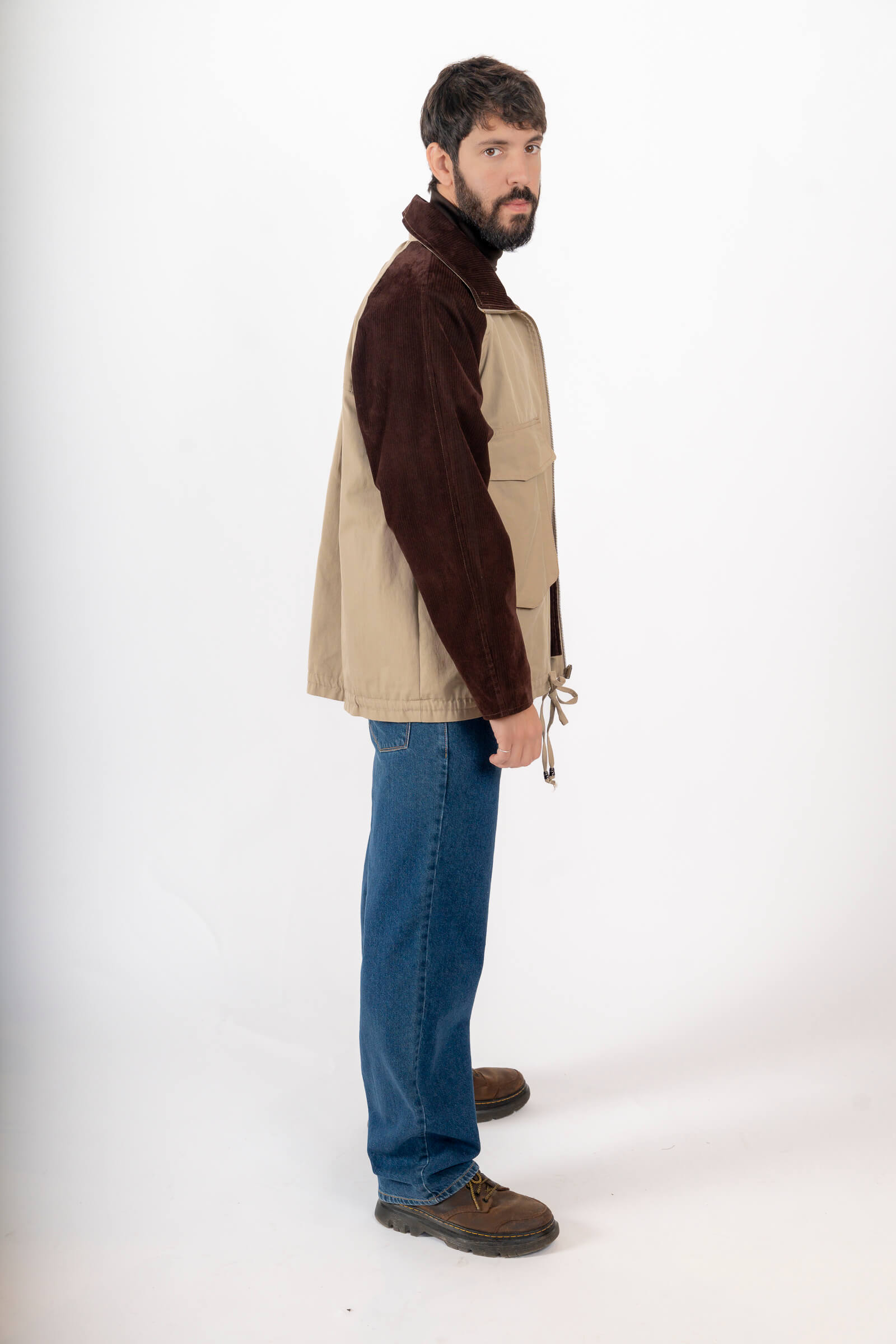 מעיל שילוב אבן