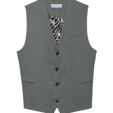 וסט עם טקסטורה - מרווה