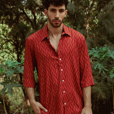 חולצת ויסקוזה 36- הדפס