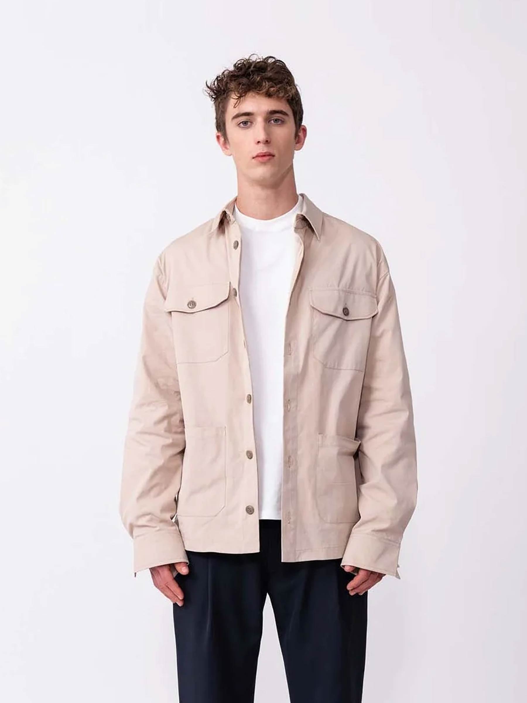 " WORKWEAR 22' " חולצת ז'קט בז׳