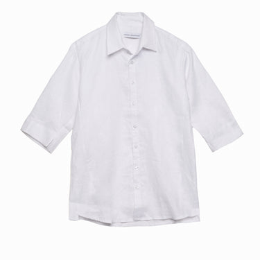 חולצת כותנה סלאב -לבן