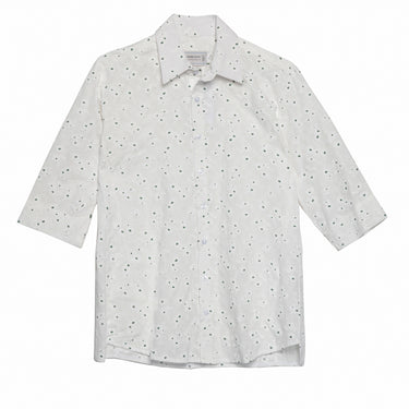 חולצת כותנה 8 - דפוס פרחים