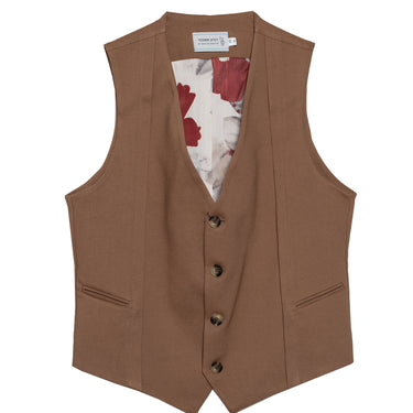 וסט עם טקסטורה -  חמרה