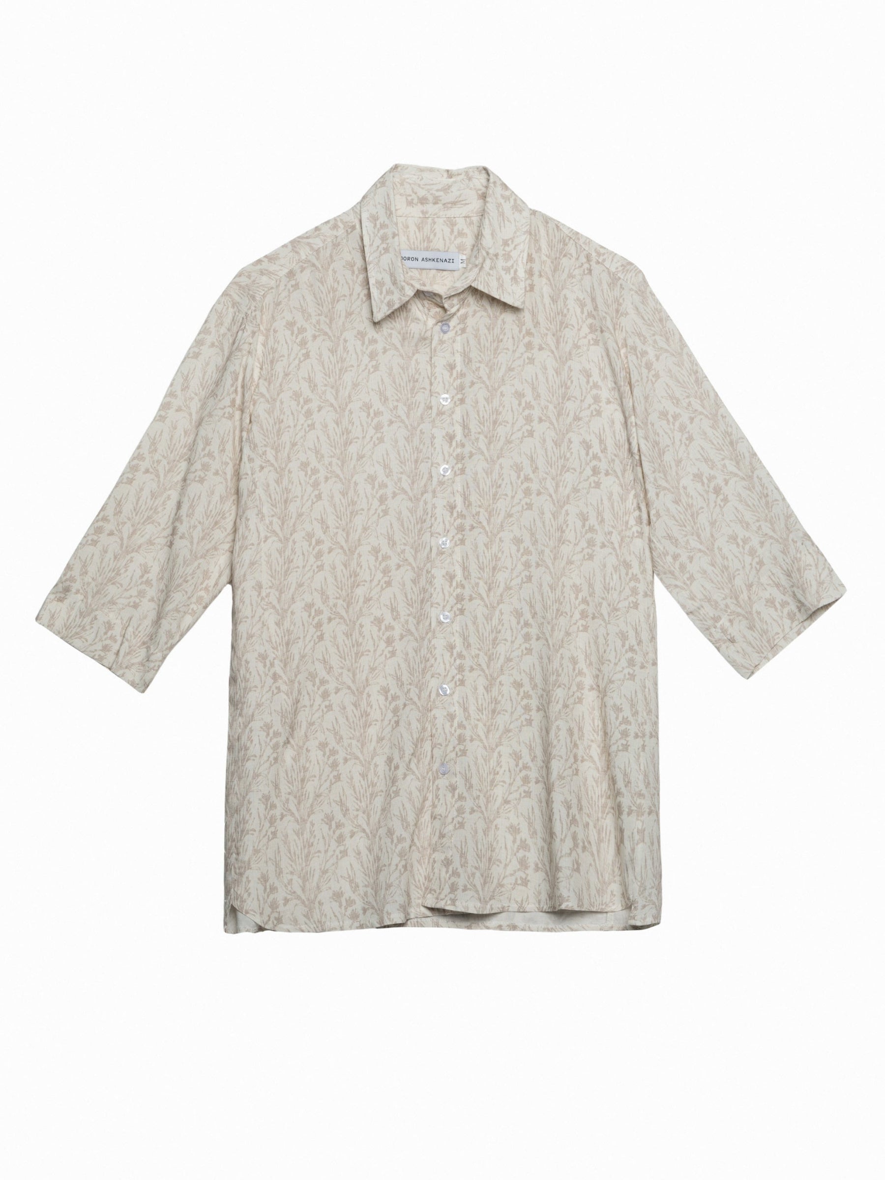 חולצת ויסקוזה 28- הדפס טון על טון