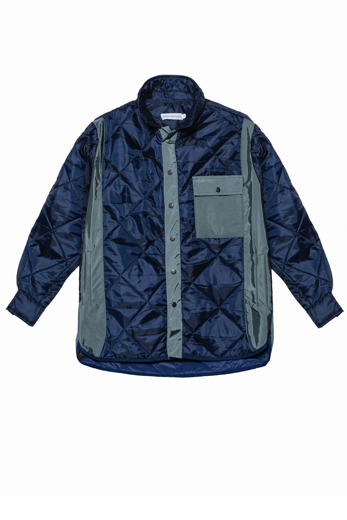 מעיל שילוב נייבי