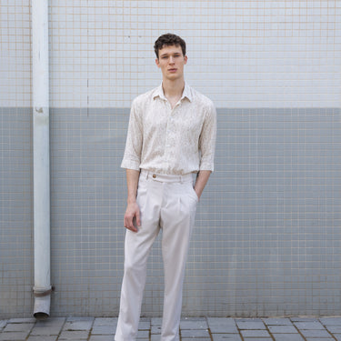 חולצת ויסקוזה 28- הדפס טון על טון