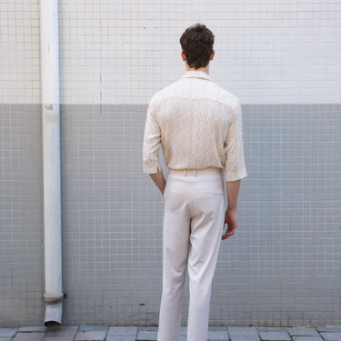 חולצת ויסקוזה 28- הדפס טון על טון