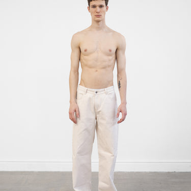 מכנסי קונוס ישרים - טבעי