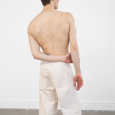 מכנסי קונוס ישרים - טבעי