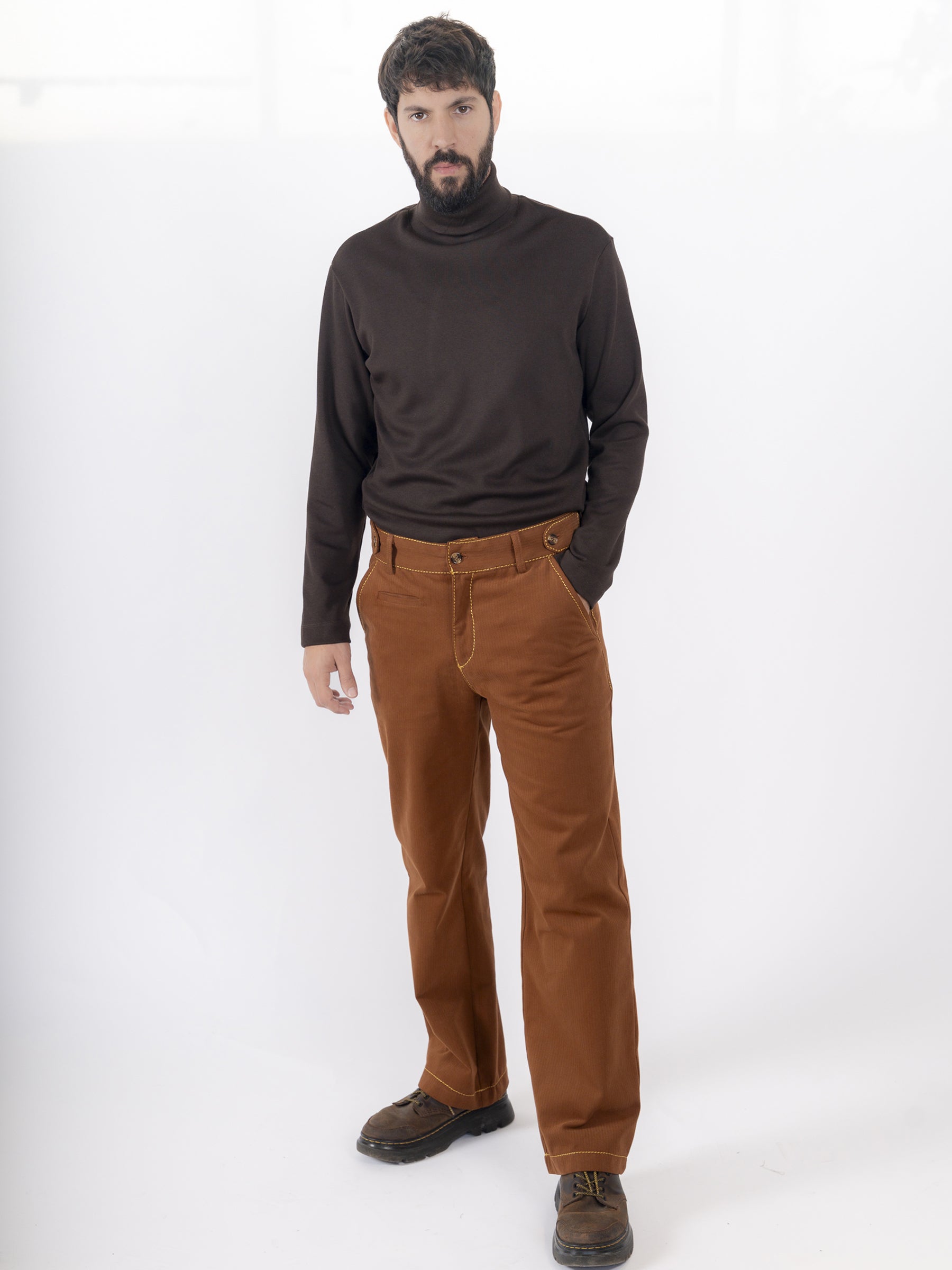 מכנסי פישבון בריק