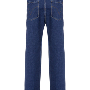 מכנסי ג׳ינס ישרים - כחול