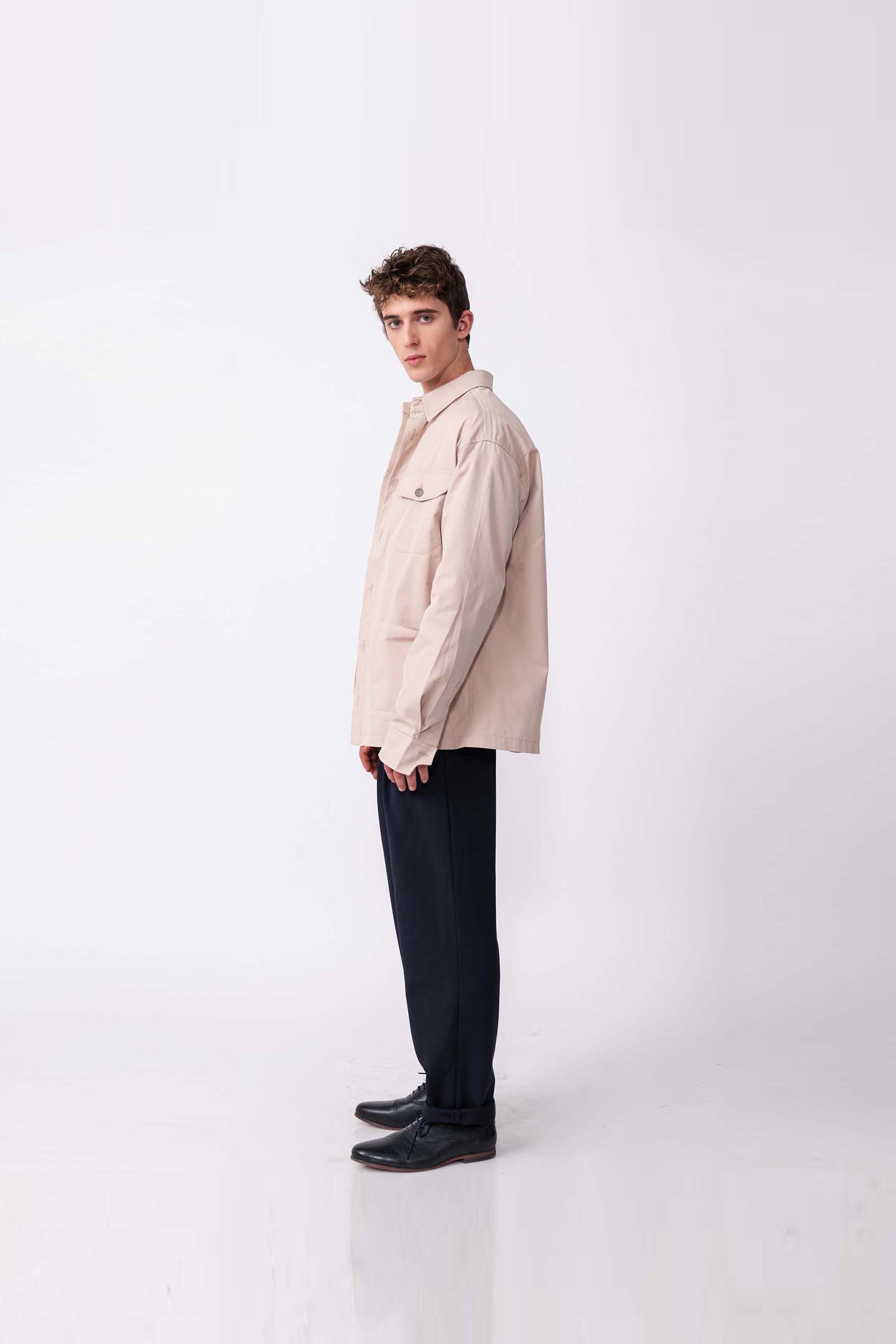 " WORKWEAR 22' " חולצת ז'קט בז׳